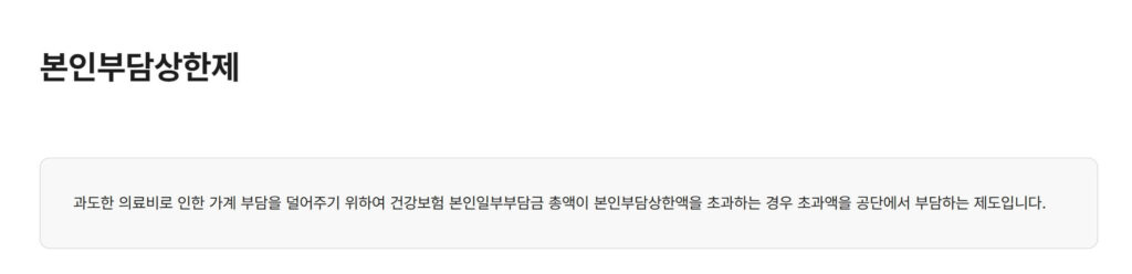 본인부담상한제 환급 신청