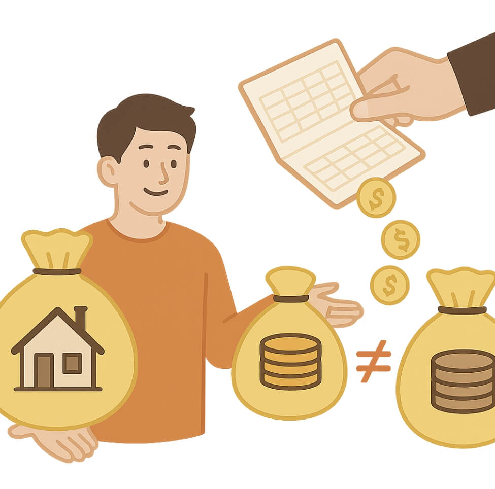 기초연금 소득인정액 계산 예시