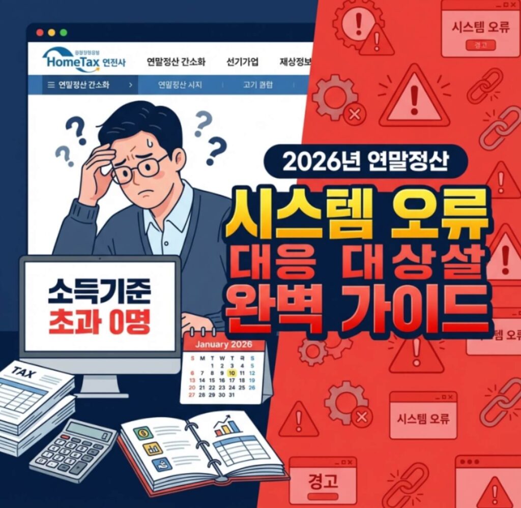 연말정산 간소화 소득기준 초과