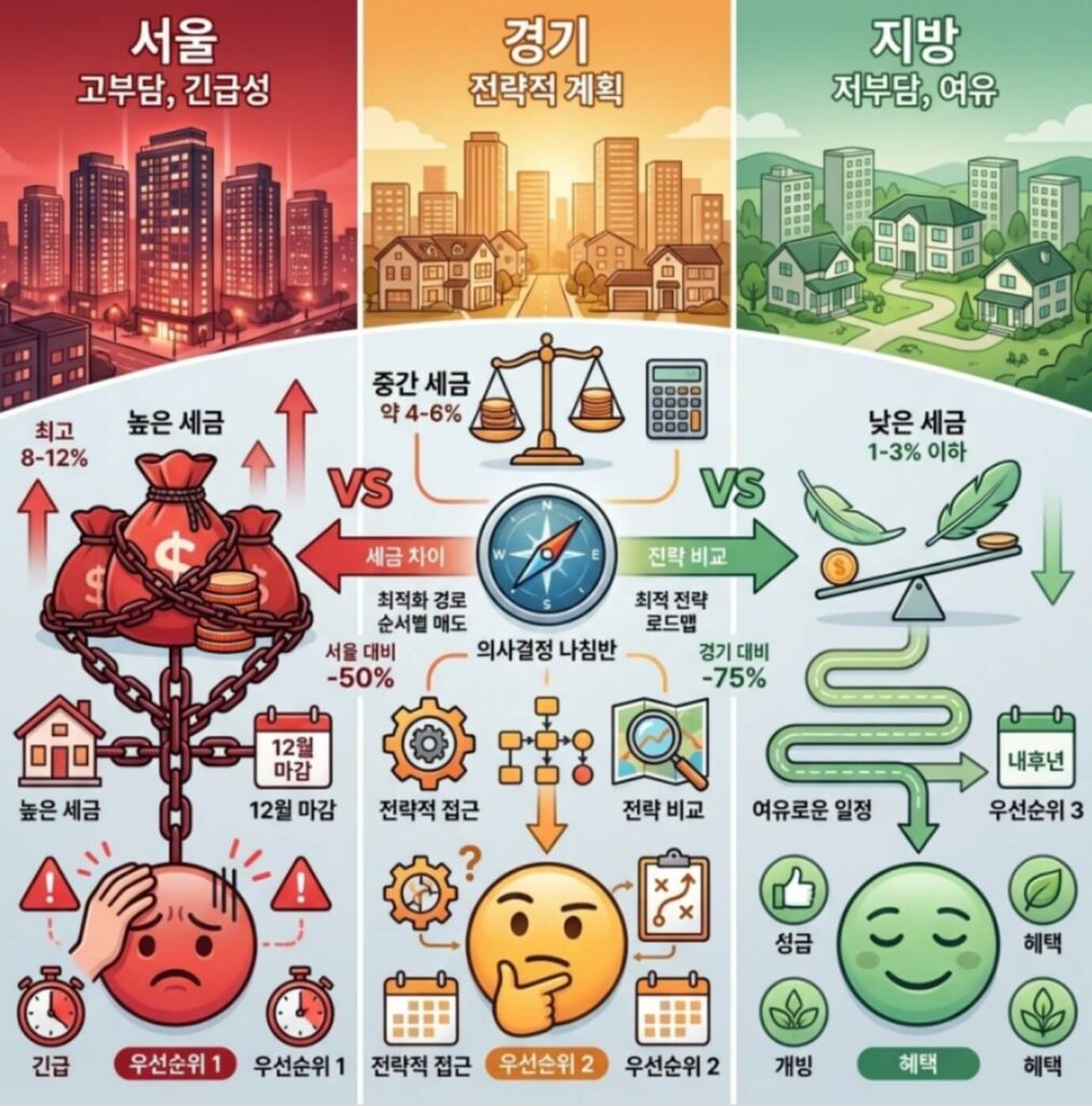 지역별 양도세 전략