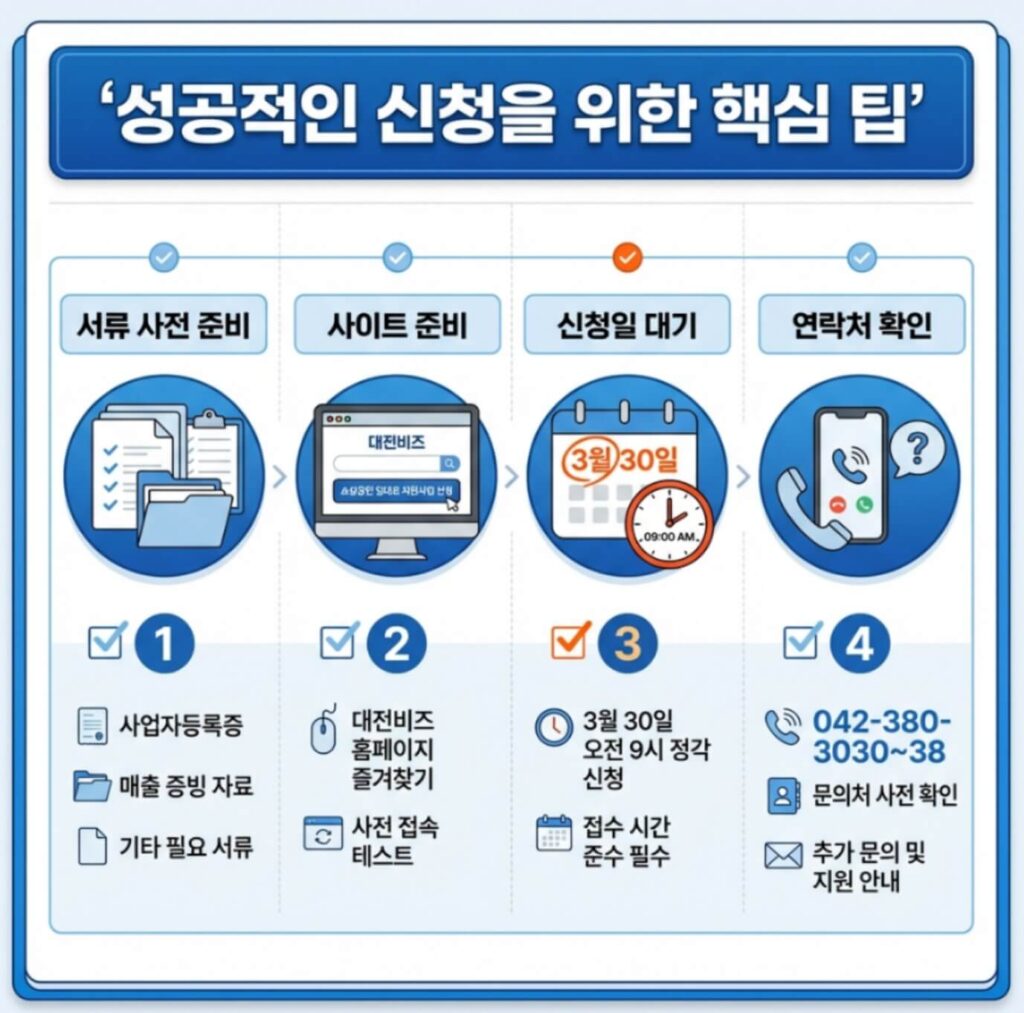 2026 대전 소상공인 임대료 지원
