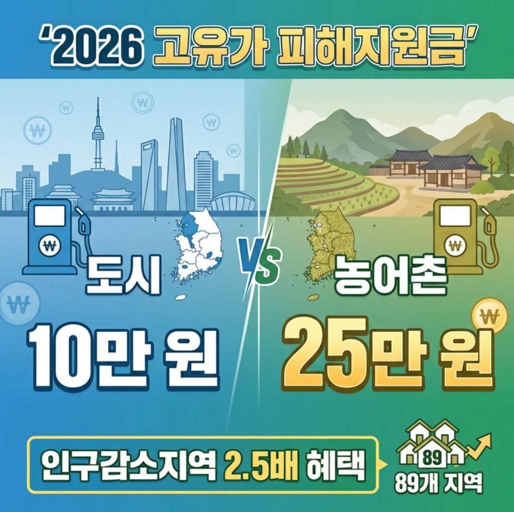 고유가 피해지원금 인구감소지역