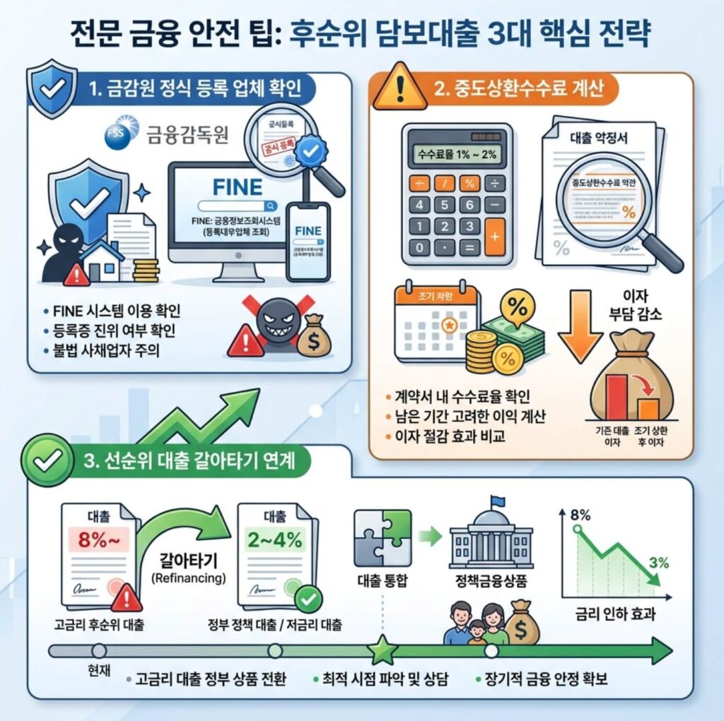 시중은행 주담대 DSR 규제 피해서 후순위 담보대출 받는 팁