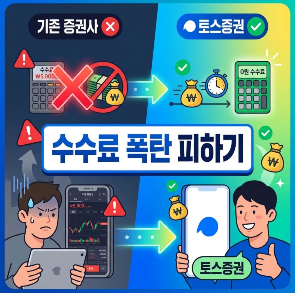 토스 주식 옮기기 수수료